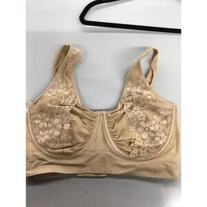 Rhonda shear no wire underwire bra size XL lace new from HSN